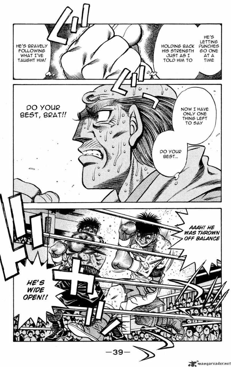 Hajime no Ippo: Fighting Spirit, Chapter 435 image 14